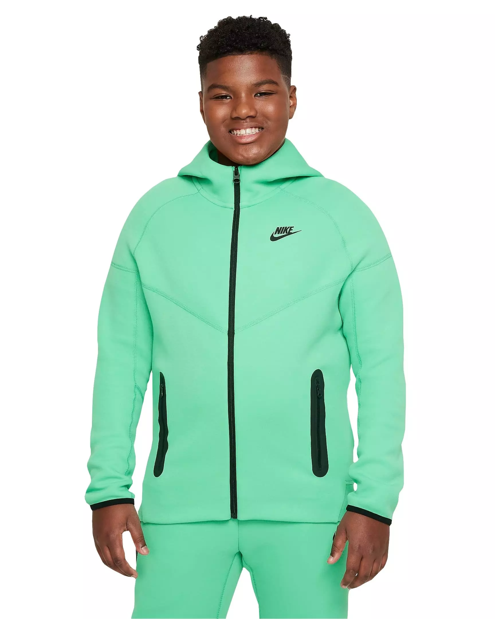 Nike Tech store fleece green size small